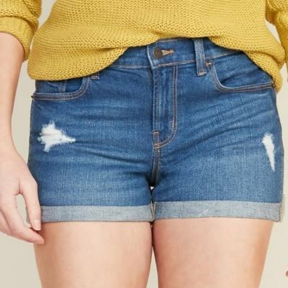 X Old Navy Denim Shorts Size 2 - Picture 1 of 5